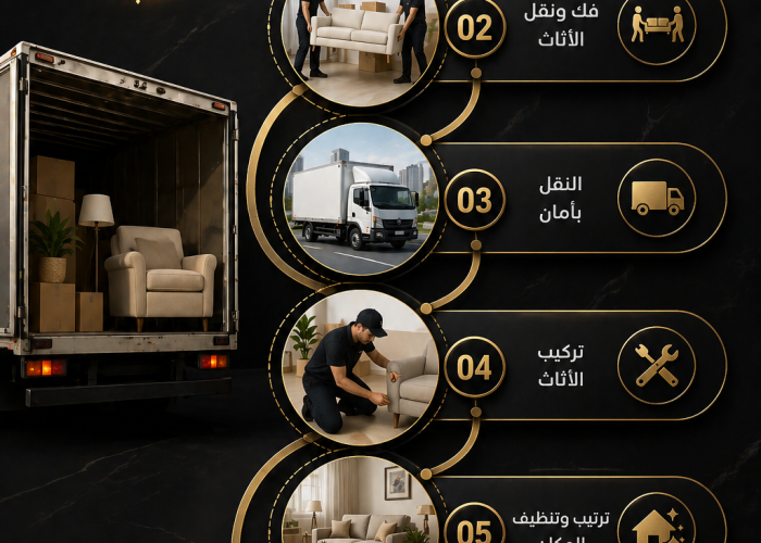 خطوات نقل الأثاث